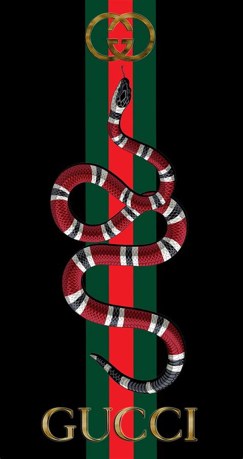 gucci snake logo